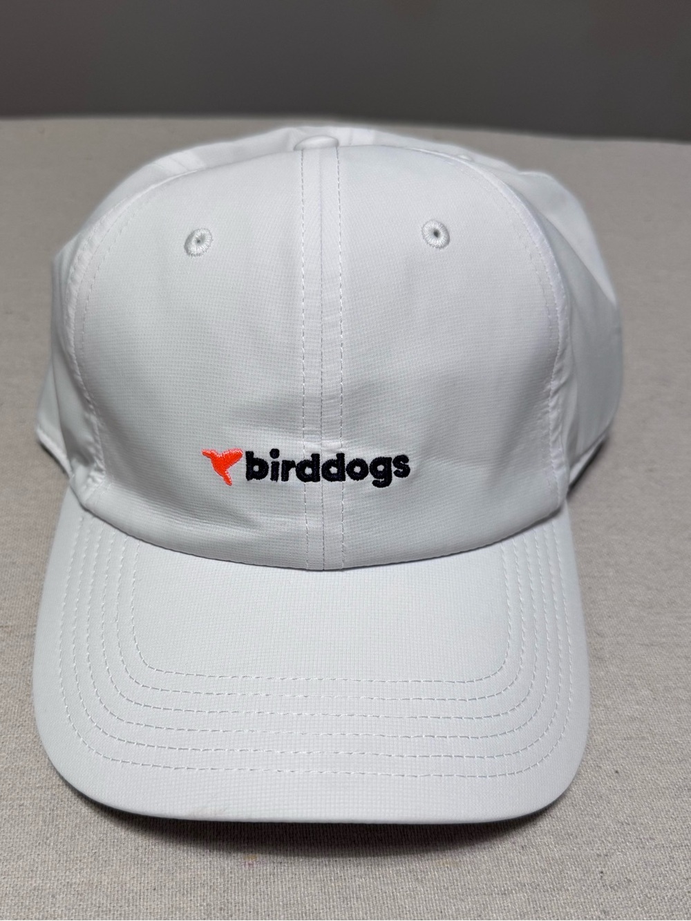New Birddogs Brand Athletic Cap - White
